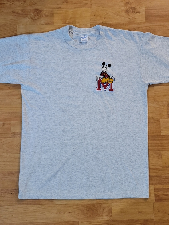 Velva Sheen Other - Vintage Mickey Mouse Velva Sheen Classic Disney T-Shirt Light Gray, Medium